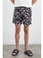 Köpek Balığı Baskılı Cepli Deniz Şortu 3