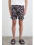 Köpek Balığı Baskılı Cepli Deniz Şortu 6