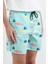 Köpek Balığı Baskılı Cepli Deniz Şortu 5