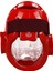 Süpertrend TKSK-100 Red-L Camlı Taekwondo Kaskı L Beden Kırmızı 2