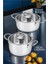 Turk Derin ve Basık Tencere Seti - MCT6597-7445 1