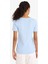 Slim Fit Dar Kesim V Yaka Basic Düz Ribana Kısa Kollu Tişört I1080AZ25AU 6