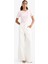 Slim Fit Dar Kesim Kayık Yaka Kısa Kollu Tişört F8008AX25AU 2