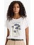 Bisiklet Yaka Çiçek Baskılı Kısa Kollu Tişört E5138AX25AU 4
