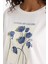 Bisiklet Yaka Çiçek Baskılı Kısa Kollu Tişört E5138AX25AU 5