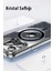 iPhone 15 Kılıf Crystal Magsafe Kapak - Şeffaf 5