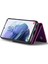 Samsung Galaxy S21 4g / 5g 2'si 1 Arada Simli Pu Deri Kaplamalı Pc + Tpu Düşmeye Karşı Manyetik Çıkarılabilir Fermuarlı Cüzdan Telefon Kılıfı Kickstand ile (Yurt Dışından) 4