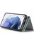 Samsung Galaxy S21 4g / 5g 2'si 1 Arada Simli Pu Deri Kaplamalı Pc + Tpu Düşmeye Karşı Manyetik Çıkarılabilir Fermuarlı Cüzdan Telefon Kılıfı Kickstand ile (Yurt Dışından) 4