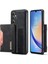 Samsung Galaxy A14 4g / 5g Pu Deri Kaplamalı Pc + Tpu Kickstand Telefon Kılıfı Çıkarılabilir Cüzdan Kapağı (Yurt Dışından) 1