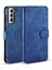 Samsung Galaxy S21 4g/5g Retro Stil Deri Cüzdan Kılıf Standı Kapağı (Yurt Dışından) 1