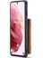 Samsung Galaxy S22 5g Manyetik 2'si 1 Arada Cüzdan Darbeye Dayanıklı Telefon Kılıfı Kablosuz Şarj Kabuğu Desteği (Yurt Dışından) 4