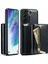 Samsung Galaxy S21 Fe 5g Manyetik Çıkarılabilir Tasarım Parıltılı Bling Tozu Pu Deri Kılıf Pc + Tpu Fermuarlı Cep Cüzdan Ayaklı Telefon Kılıfı (Yurt Dışından) 1