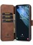 Samsung Galaxy S22 5g Retro Stil Telefon Kılıfı Standı Cüzdan Pu Deri Kılıf (Yurt Dışından) 5