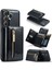 Samsung Galaxy S23 Fe Kickstand Telefon Kılıfı Parıltılı Deri Kaplamalı Pc+Tpu Kılıf Çıkarılabilir Cüzdan ile (Yurt Dışından) 1