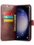 Samsung Galaxy S23 Fe Çıkarılabilir Telefon Kılıfı Bölünmüş Deri Cüzdan Standlı Telefon Kılıfı (Yurt Dışından) 2