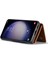 Samsung Galaxy S23 Fe Deri Kaplamalı Tpu+Pc Telefon Kılıfı Kickstand Çıkarılabilir Cüzdan Kapağı (Yurt Dışından) 3