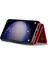 Samsung Galaxy S23 Fe Deri Kaplamalı Tpu+Pc Telefon Kılıfı Kickstand Çıkarılabilir Cüzdan Kapağı (Yurt Dışından) 3