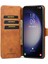 Samsung Galaxy S23 Plus Retro Pu Deri Cüzdan Kılıfı Tam Koruma Telefon Kılıfı Standlı (Yurt Dışından) 2
