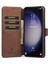 Samsung Galaxy S23 Plus Retro Pu Deri Cüzdan Kılıfı Tam Koruma Telefon Kılıfı Standlı (Yurt Dışından) 2