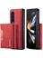 Samsung Galaxy Z Fold4 5g Telefon Kılıfı Manyetik Emilim Çıkarılabilir Cüzdan Telefon Kılıfı Kickstand Koruyucu Kılıf (Yurt Dışından) 1