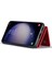 Samsung Galaxy S23 Fe Çıkarılabilir Cüzdan Telefon Kılıfı Kickstand Deri Kaplamalı Tpu+Pc Kapak (Yurt Dışından) 3