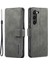 Samsung Galaxy S23 Retro Pu Deri Stand Kılıf Darbeye Dayanıklı Cüzdan Telefon Kılıfı (Yurt Dışından) 1