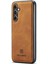 Samsung Galaxy S24 Fe Pu Deri Kaplı Pc+Tpu Hibrit Telefon Kabuğu (Yurt Dışından) 3