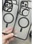 iPhone 15 Pro Solid Magsafe Kapak - Derin Mor 2