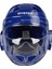 TKSK-100 Blue-M Camlı Taekwondo Kaskı M Beden Mavi 1