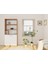 Sardes Kitaplık Marbella Kiraz / Beyaz 1