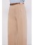 Bej Kemerli Palazzo Pantolon 4