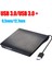 Harici DVD Rw External USB 3.0 Slim Harici Tak Çalıştır CD DVD Sürücü Okuyucu Optik Okuyucu 1