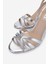 Kadın Gri Topuklu Ayakkabı 1074 2306 Bn Ayk Y25 Gumus Dr 3
