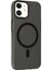 iPhone 12 Tuna Pc Slim Magsafe Kapak - Siyah 1