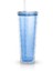Sparkle Pipetli Renkli Bardak 750 ml Kapaklı Sunum Bardağı ,meşrubat Bardağı 1