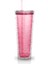 Sparkle Pipetli Renkli Bardak 750 ml Kapaklı Sunum Bardağı ,meşrubat Bardağı 1