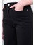 7810 Bayan Jean Maria Wide Leg Pantolon Siyah 3