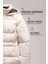 Puffer Şişme Uzun Mont Parka Su İtici Regular Kalıp Çıkarılabilir Kapüşonlu A1315AX23WN 10