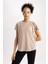 Fit Comfort Fit Bisiklet Yaka Sporcu Kısa Kollu Tişört Z6563AZ23SP 6