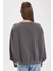 Coool Oversize Geniş Kalıp Bisiklet Yaka Kalın Basic Düz Sweatshirt A4177AX23WN 6