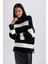 Relax Fit Çizgili Balıkçı Yaka Tunik A8595AX23WN 8