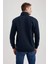Comfort Regular Fit Rahat Kalıp Fermuarlı Dik Yaka Basic Düz Sweatshirt X7405AZ23AU 8