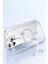 Apple iPhone 15 Move Taşlı Magsafe Kapak - Natural Grey 4
