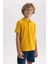 Erkek Çocuk Sarı Regular Fit Polo Yaka Basic Pike %100 Pamuk Kısa Kollu Polo Tişört B0668A8NS 6