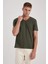 Slim Fit V Yaka Tişört B0646AXNS 3