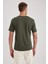 Slim Fit V Yaka Tişört B0646AXNS 4