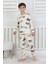 Racing Car And Aeroplane Desenli Erkek Çocuk Pijama Takımı 4