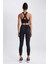 Fit Siyah Yüksek Bel İçi Yumuşak Tüylü Beli Saran Basic Düz Sporcu Tayt W8206AZ23AU 9