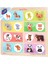 Bfs Nessiworld ONY-366-367 Ahşap Tutmalı Eşleştirme -Hayvanlar ve Yavruları 1