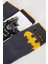 Erkek Çocuk Batman 3'Lü Pamuklu Uzun Çorap A6313A8Ns 6